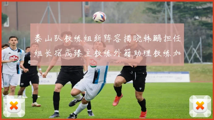 泰山队教练组新阵容揭晓韩鹏担任组长宿茂臻主教练外籍助理教练加盟
